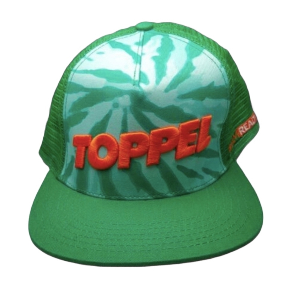 Green orange  Baseball Hat Cap Toppel I am Ready Trucker  adjustable *